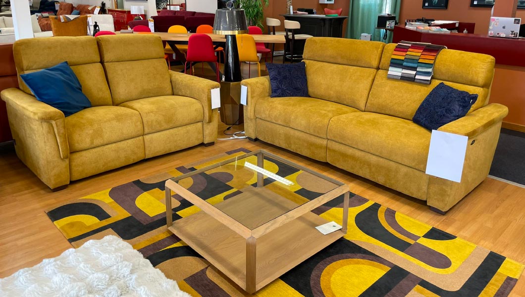 Canape Velour Jaune Magasin De Meuble
